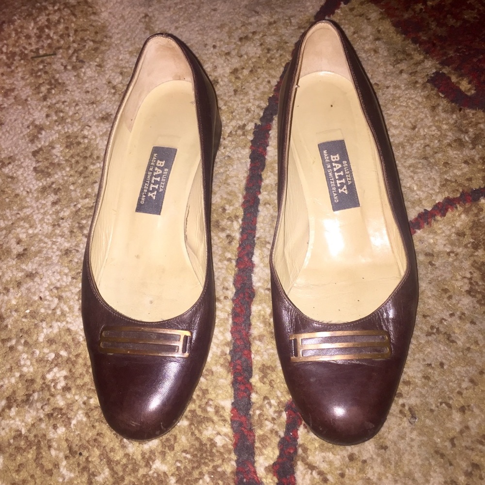 Bellezza Bally of Switzerland Brown Vintage Loafer Size 6.5
